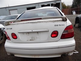 1998 Lexus GS300 White 3.0L AT #Z23486